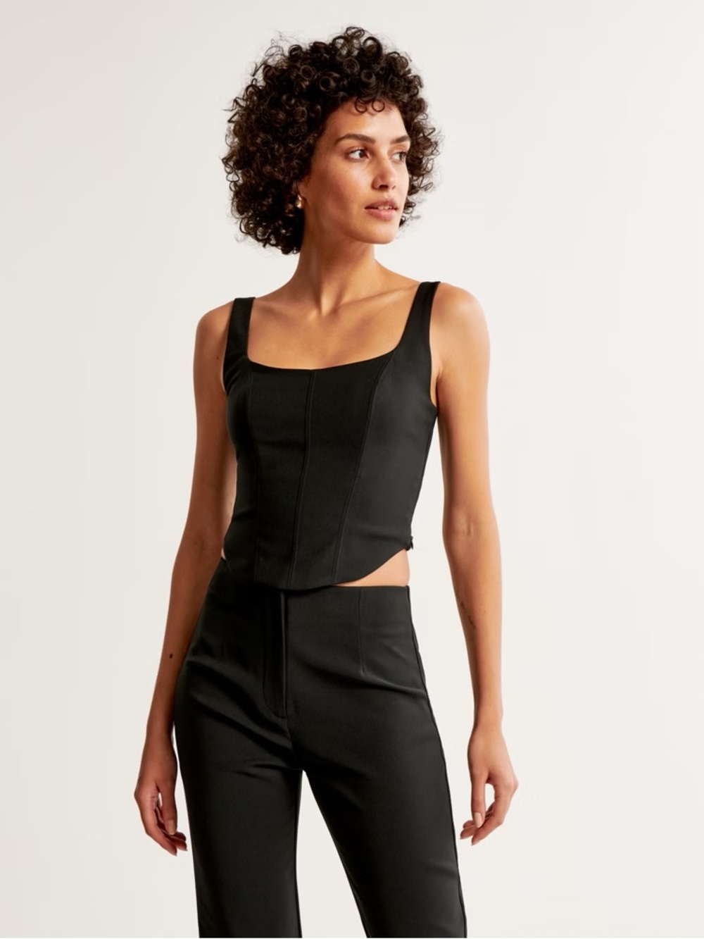 Abercrombie Sculpt Corset Top